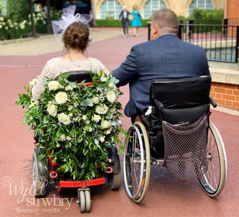 HIMI Wylde Wheelchair wedding 