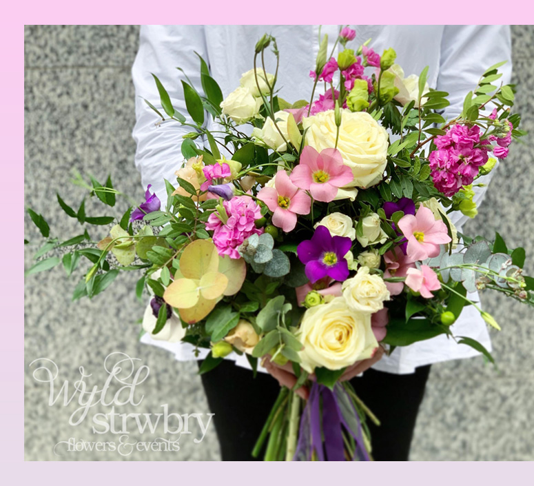 HIMI Wylde yellow and pink bouquet