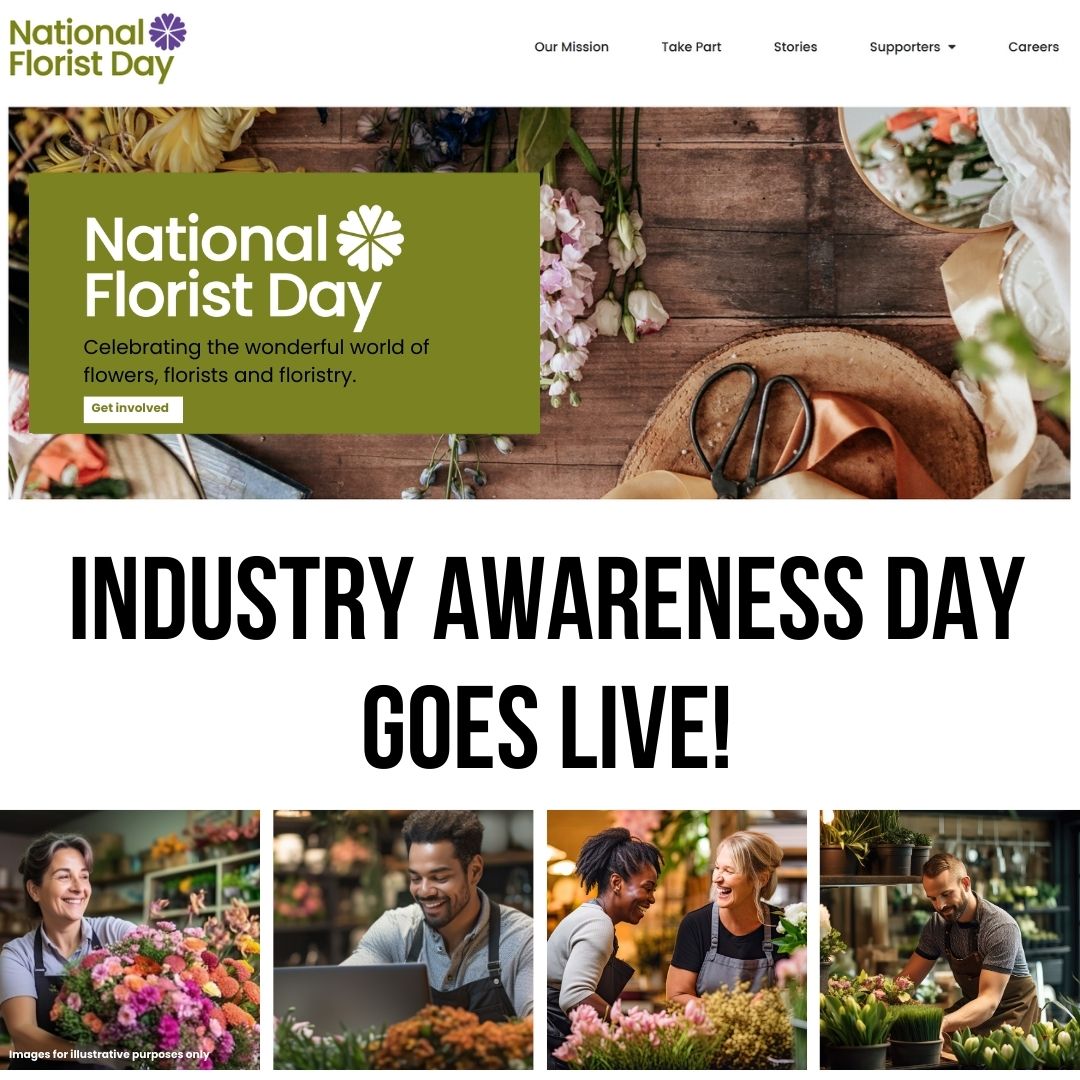 Instant Reaction to National Florist Day – all systems go!