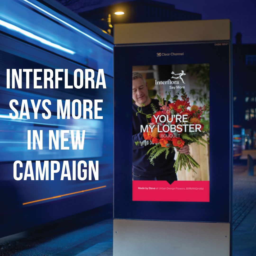 Bold new brand platform for Interflora