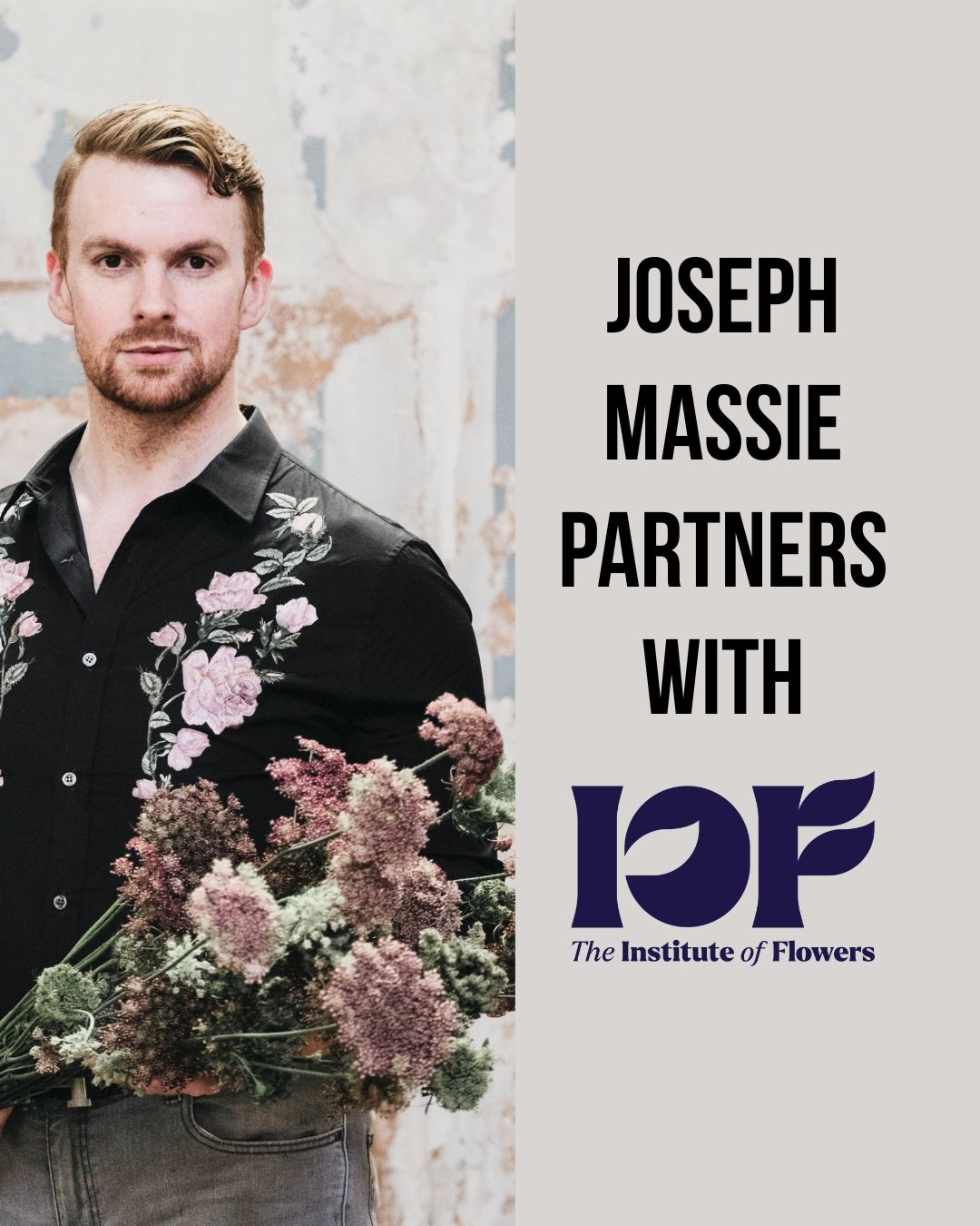 Exciting new Partnership for Irish Institute of Flowers