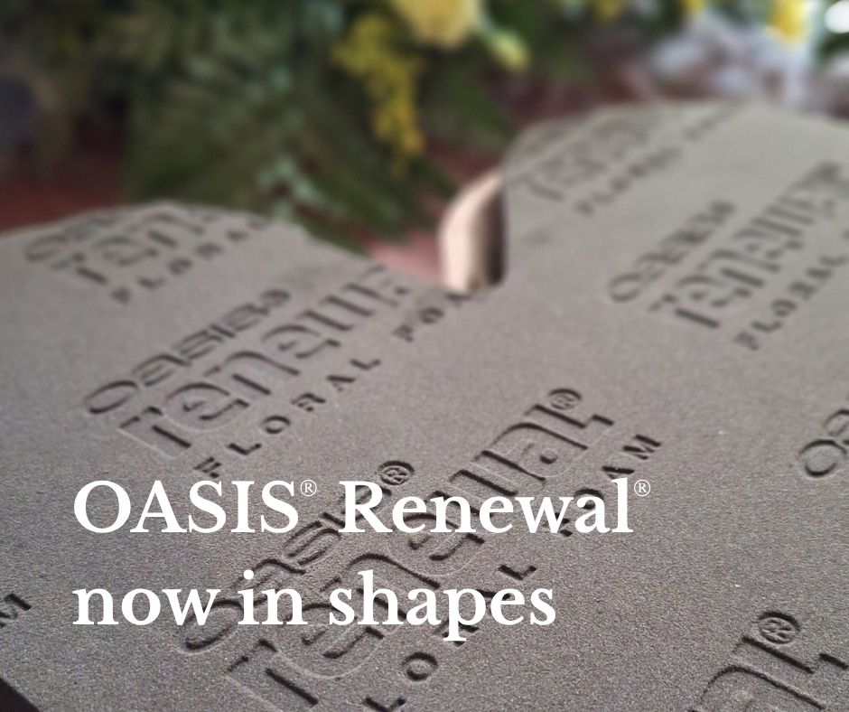 Expanded range of plant based tribute shapes from OASIS® 