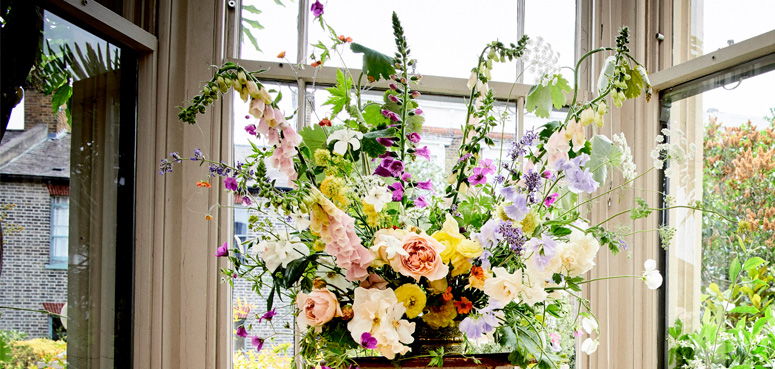 British Flowers Week Window Ideas
