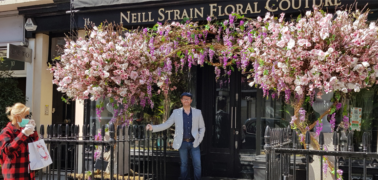 Neill Strain … using science to sell flower