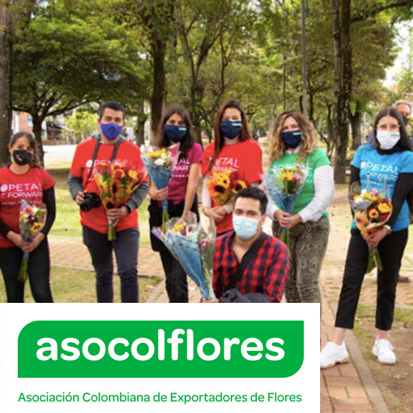 Asocolflores give “1,400 reasons to smile”